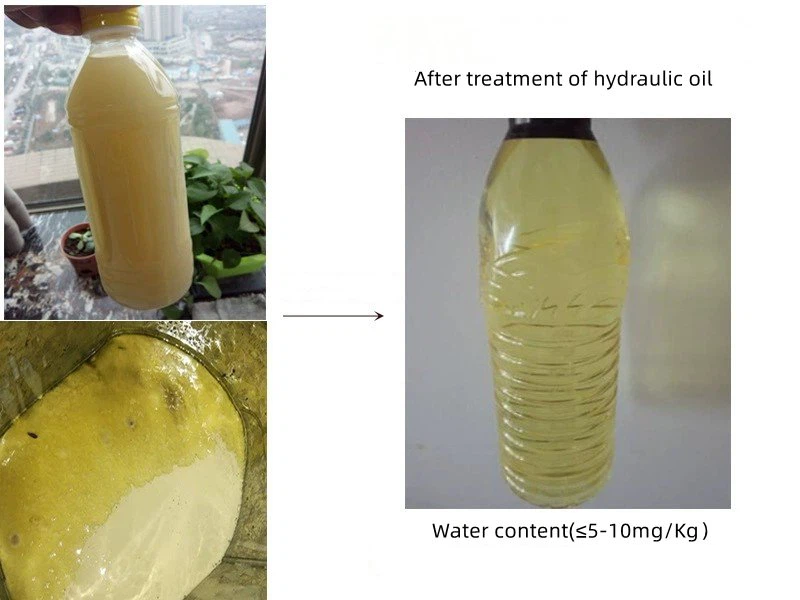 after treatment hydraulic oil filtration machine