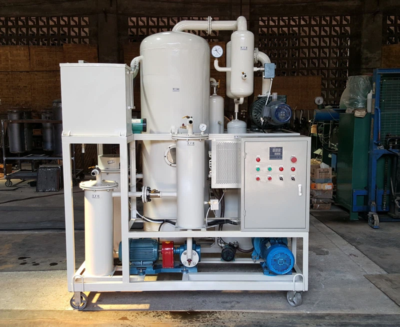black hydraulic oil regeneration plant