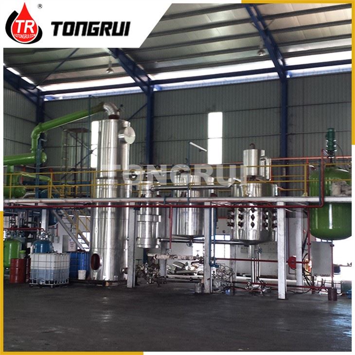 waste engine oil regeneration plant with CE